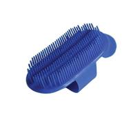 Roma Plastic Sarvis Curry Comb - Blue - Large