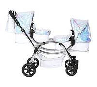 Roma Polly Twin Dolls Pram, Multi