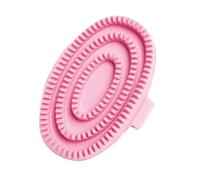 Roma Rubber Curry Comb - Pink - Size: Small