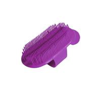 Roma Sarvis Plastic Horse Curry Comb Purple (L)