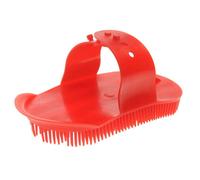 Roma Sarvis Plastic Horse Curry Comb Red (One Size)
