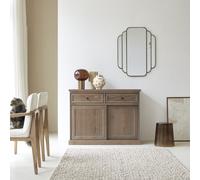 Roma - Solid pine sideboard, 110 cm Natural