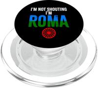 Roma Traveller - I'm Not Shouting I'm Roma PopSockets PopGrip for MagSafe