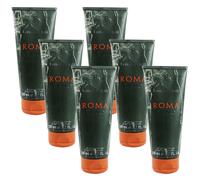 Roma Uomo by Laura Biagiotti for Men Combo Pack: Shower Gel 40.2oz (6x 6.7oz)