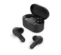 ROMADEER Wireless Earbuds, Wireless Earphones with IPX7 Waterproof 5.3 Bluetooth Headphones Hi-Fi Stereo Sound Wireless Headphones With Mic TAT1108BK True Wireless Headphones Black (IPX4) 5+10 Hours