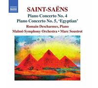 Descharmes/Malmo So/Soustrot - Camille Saint-Saëns: Piano Concertos Nos. 4 & 5