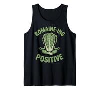 Romaine-ing Positive Calm Lettuce Pun Yogi Yoga Lettuce Tank Top