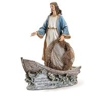 Roman 11" Christ as Fisher Man Figurine