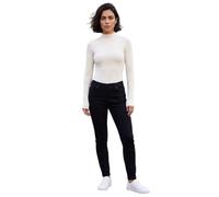 Roman Originals Jeggings for Women UK Jean Ladies Stretchy Trousers Denim Leggings High Waist Rise Pull On Skinny Straight Leg Cotton Pants Smart Casual - Premium Black (29 inch) - Size 18