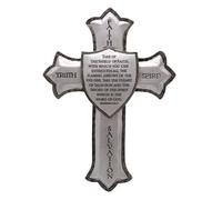 Roman 8.25" Armor of God Wall Cross - Ephesians 6:16-17