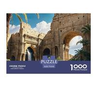 Roman Ancient Architecture 1000 Pieces Cartoon Anime Jigsaw Puzzles Adults Fun Toy Intellectual Game Home Decoration Education Game Stress Relief Toy Challenge Educational 1000pcs (75x50cm)