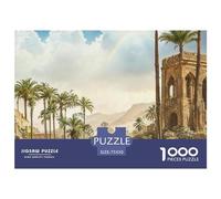 Roman Ancient Architecture for Adults Funny Puzzle 1000 Pieces Cartoon Anime Stress Relief Educational Toy Educational Game Intellectual Game Home Decoration Educational Challenge, 1000 Pieces