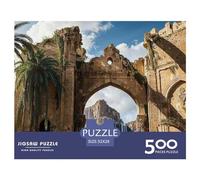 Roman Ancient Architecture for Adults Funny Puzzle 500 Pieces Cartoon Anime Stress Relief Educational Toy Educational Game Intellectual Game Home Decoration Educational Challenge 500pcs
