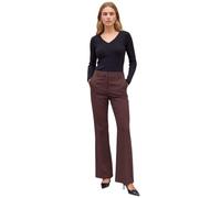 Roman Bootleg Trouser for Women UK Ladies Bootcut Stretch Flared Winter Autumn Long Full Length Pull-On Casual Smart Work Office Wear Business Soft Flattering