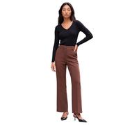 Roman Bootleg Trouser for Women UK Ladies Bootcut Stretch Flared Winter Autumn Long Full Length Pull-On Casual Smart Work Office Wear Business Soft Flattering