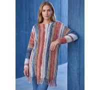 Roman Boucle Fringe Jumper With Wool Orange Mix