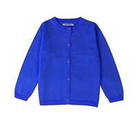 Roman Boy Toddler Child Girl Clothing Knitted Colourful Solid Pullover Cardigan Coat Tops Red Women, blue, 2-3 Years