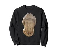 Roman Bust Of Bearded Philosopher Hellenistic Style Greek Sweatshirt