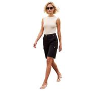 Roman Women's Cargo Seam Short in Black | Size: 18 Roman Black 18