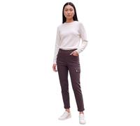 Roman Cargo Trousers for Women UK Ladies Stretch Combat Pants Turn Up High Waist Rise Pull On Smart Casual Slimming Work Office Fitted Straight Leg Pockets Summer