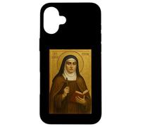 Roman Catholic Icon of St Edith Stein Case for iPhone 16 Plus