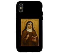 Roman Catholic Icon of St Edith Stein Case for iPhone X/XS