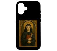 Roman Catholic Icon of St Faustina Kowalska Case for iPhone 16