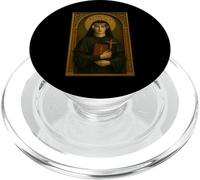 Roman Catholic Icon of St Faustina Kowalska PopSockets PopGrip for MagSafe