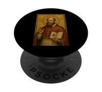 Roman Catholic Icon of St Francis de Sales PopSockets Adhesive PopGrip