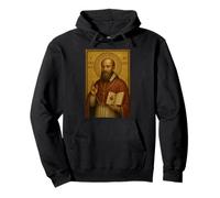 Roman Catholic Icon of St Francis de Sales Pullover Hoodie