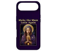 Roman Catholic Make the Mass Latin Again Virgin Mary Case for iPhone Air