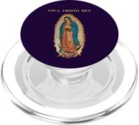 Roman Catholic Our Lady of Guadalupe Viva Cristo Rey PopSockets PopGrip for MagSafe
