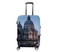 Roman Catholic Santa Maria Salute Venice Italy Luggage Cover Travel Suitcase Protector Anti-Scratch Suitcase Cover XL