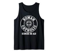 Roman Catholic Since 33AD Christian Church History Tank Top