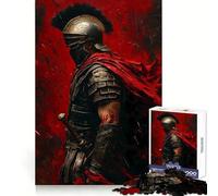 Roman Centurion Artwork 1000 Piece Jigsaw Puzzles for Adults Jigsaw Recall Boost Mental Relax Smooth Cut Birthday Gift (38x26cm)