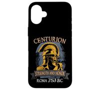 Roman Centurion Helmet Strength Honor Ancient Rome 753 BC Case for iPhone 16 Plus