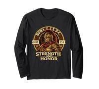 Roman Centurion Helmet Strength Honor Ancient Rome 753 BC Long Sleeve T-Shirt