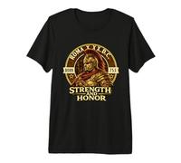 Roman Centurion Helmet Strength Honor Ancient Rome 753 BC Premium T-Shirt
