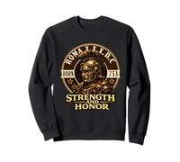 Roman Centurion Helmet Strength Honor Ancient Rome 753 BC Sweatshirt