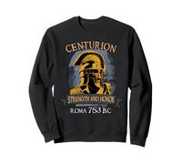 Roman Centurion Helmet Strength Honor Ancient Rome 753 BC Sweatshirt