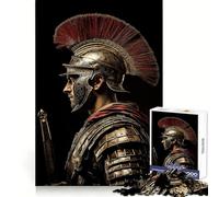 Roman Centurion Portrait Jigsaw Puzzles 1000 Pieces for Teenagers Logic Train Toy Leisure Fun Smooth Cut (50x75cm)