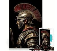 Roman Centurion Portrait Jigsaw Puzzles for Teenagers 1000 Piece Brain Workout Toy Mental Relax Art Assembly Unique Gift (38x26cm)