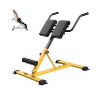 Roman Chair Bench, Adjustable Hyperextension Equipment for Back and Ab Workouts, Core Trainer for Home Gym Lower Body and Leg Workout Machine