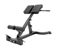 Roman Chair Foldable Back Extension Machine, Hyperextension Bench Adjustable Exercise Equipment For Home Gym