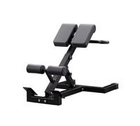 Roman Chair Folding Waist Hip Trainer - Back Extension Machine & Hyperextension Bench for Home Gym Workouts