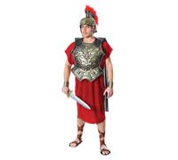 Roman Chest Plate With Cape Adults Armour Fancy Dress Accessory Soldier