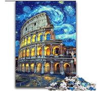 Roman Colosseum at Night 2000 Pieces Jigsaw Puzzles for Adults And Teens, Stress Reliever Staycation Kill Time Parent-child Interaction (70x100cm)
