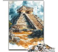 Roman Colosseum at Sunset Jigsaw Puzzles for Adults 1000 Piece, Educational Games DIY Toys with Matching Poster And Trivia Sheet for Age 14+ (50x75cm)