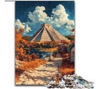Roman Colosseum at Sunset Jigsaw Puzzles for Adults 1000 Piece Puzzle, Staycation Kill Time Every Piece Is Unique - Challenging Family Fun Game (26x38cm)
