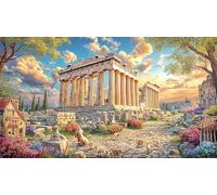Roman-Colosseum-at-Sunset Puzzle for Adults 1000 Piece Impossible Hard Difficult Challenging Educational Game Decompression Fun Present & Activity for Home 38x26/1000pcs